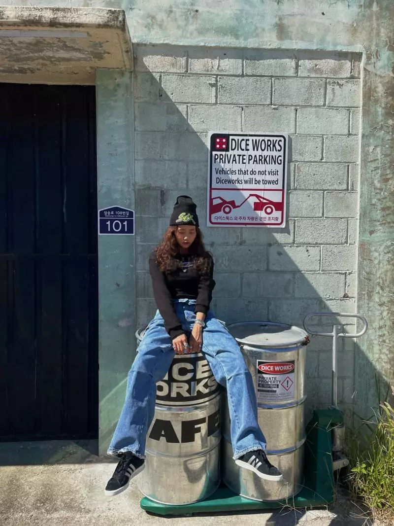 Abbeylee - Korean Women Fashion - #womensfashion - Kick Jeans - 5