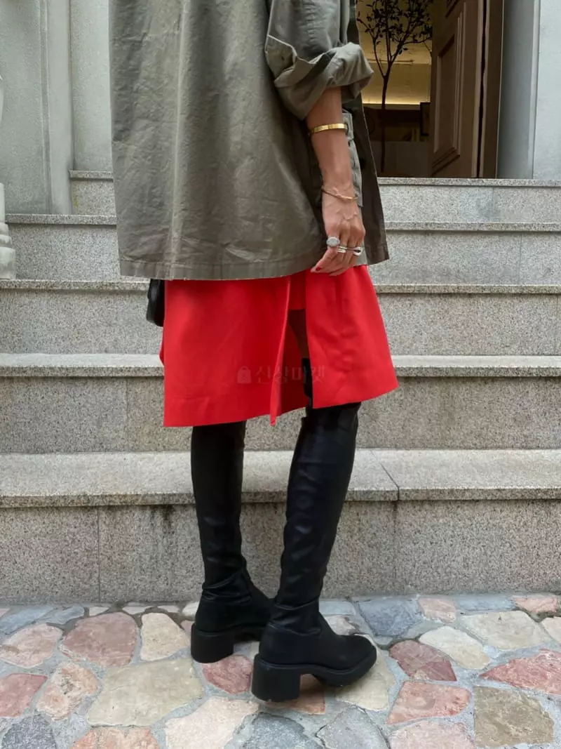 Abbeylee - Korean Women Fashion - #womensfashion - Unbal Skirt - 10