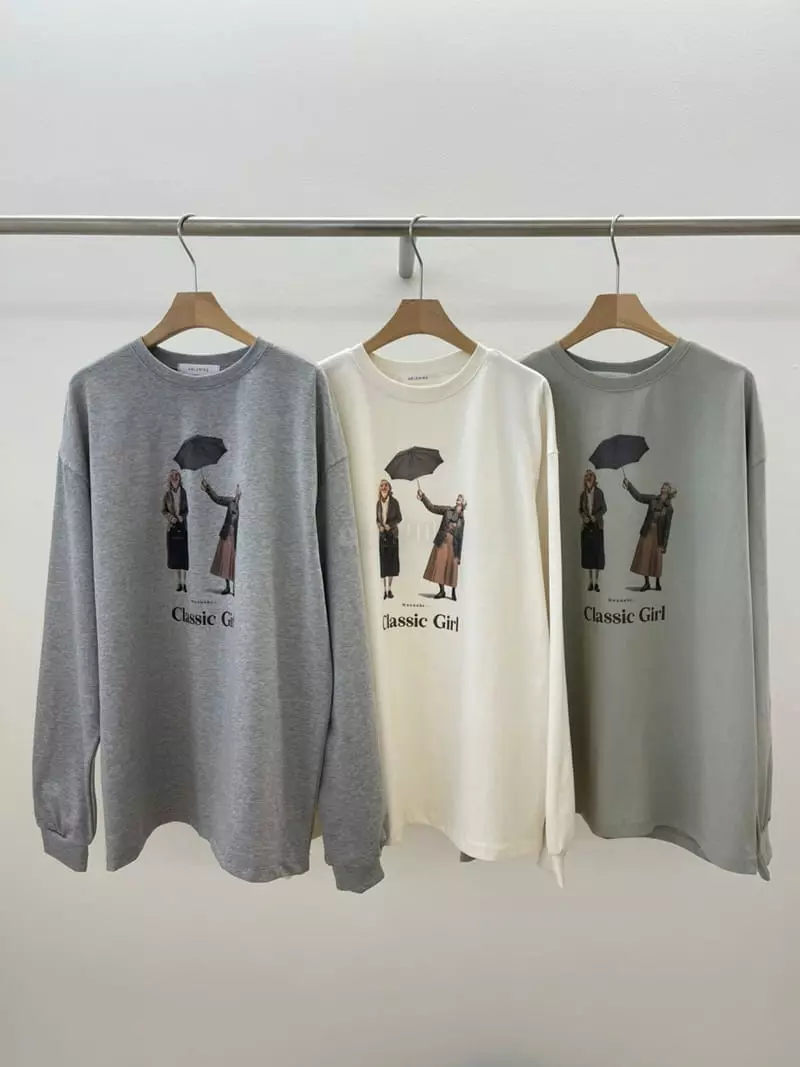 Ablering - Korean Women Fashion - #momslook - Classic Tee - 4