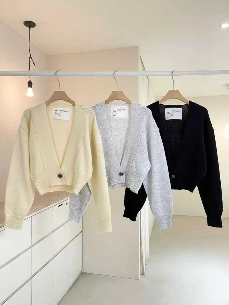 Ablering - Korean Women Fashion - #momslook - Cozy Knit Cardigan