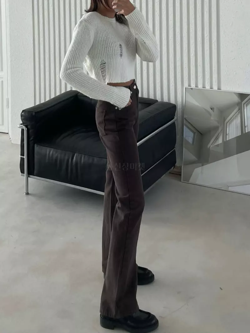 Acme - Korean Women Fashion - #momslook - Dyeing Pants - 2