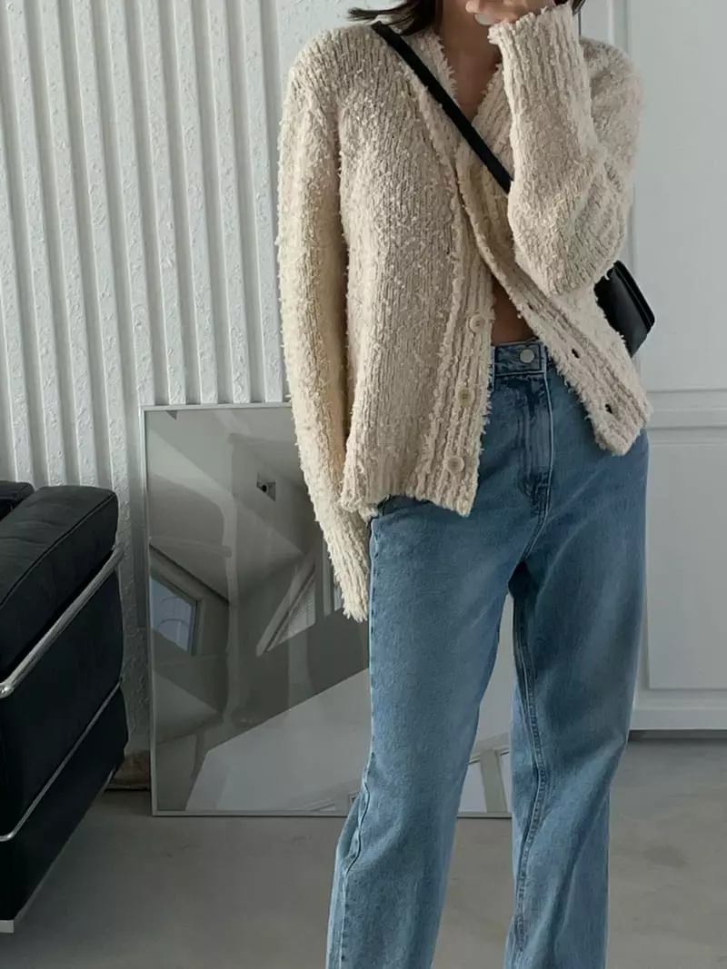 Acme - Korean Women Fashion - #momslook - Vintage Cardigan
