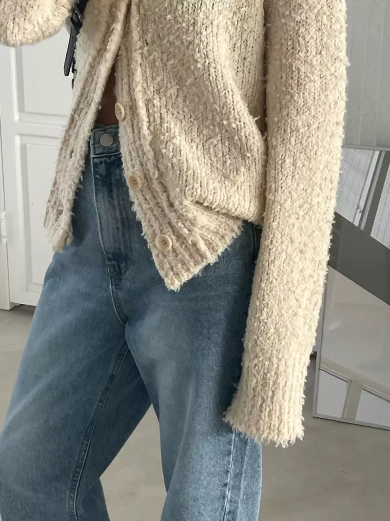Acme - Korean Women Fashion - #momslook - Vintage Cardigan - 4