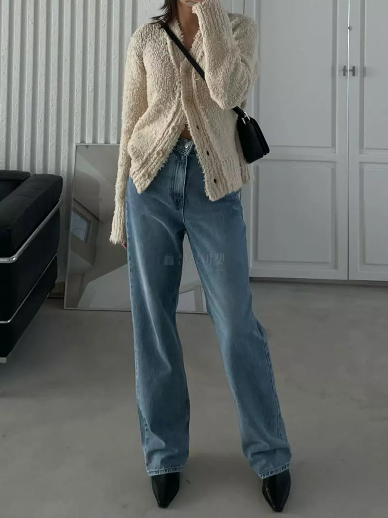 Acme - Korean Women Fashion - #momslook - Vintage Cardigan - 5