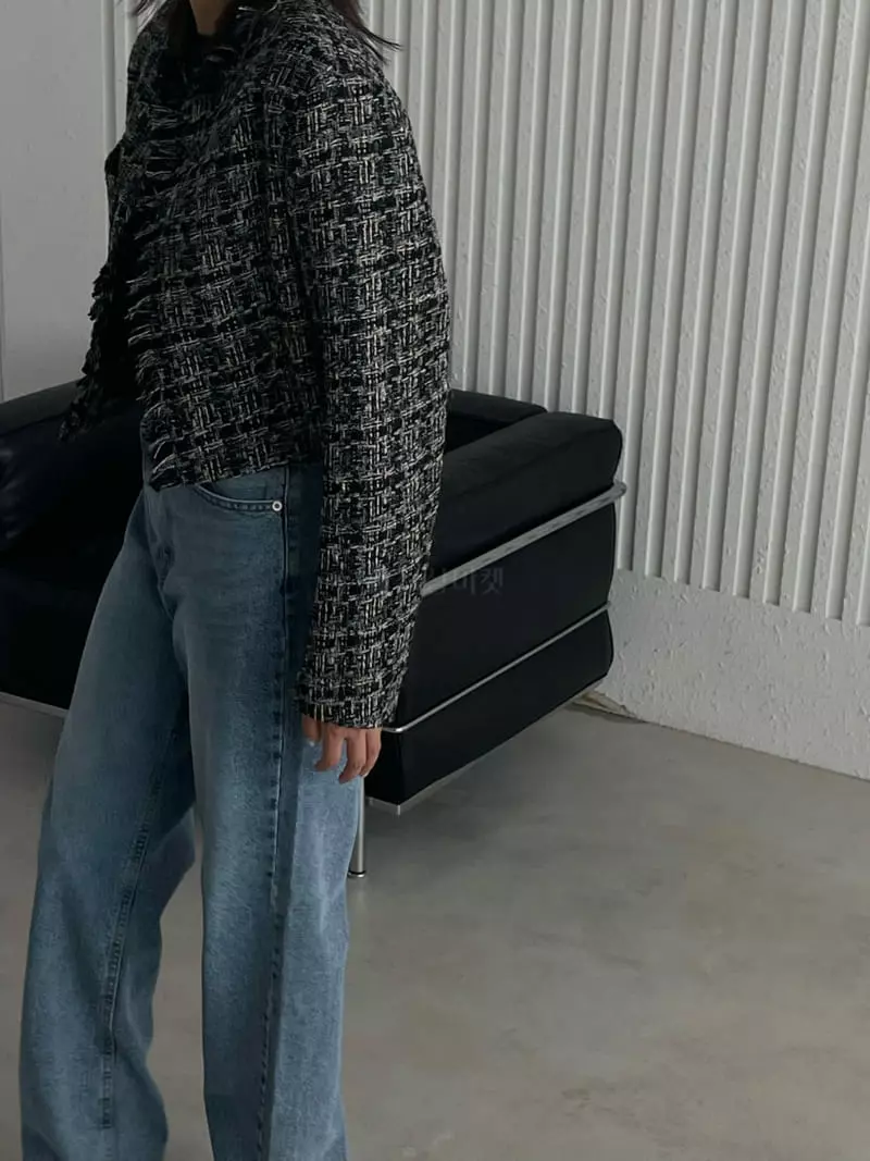 Acme - Korean Women Fashion - #momslook - Open Twid Jacket