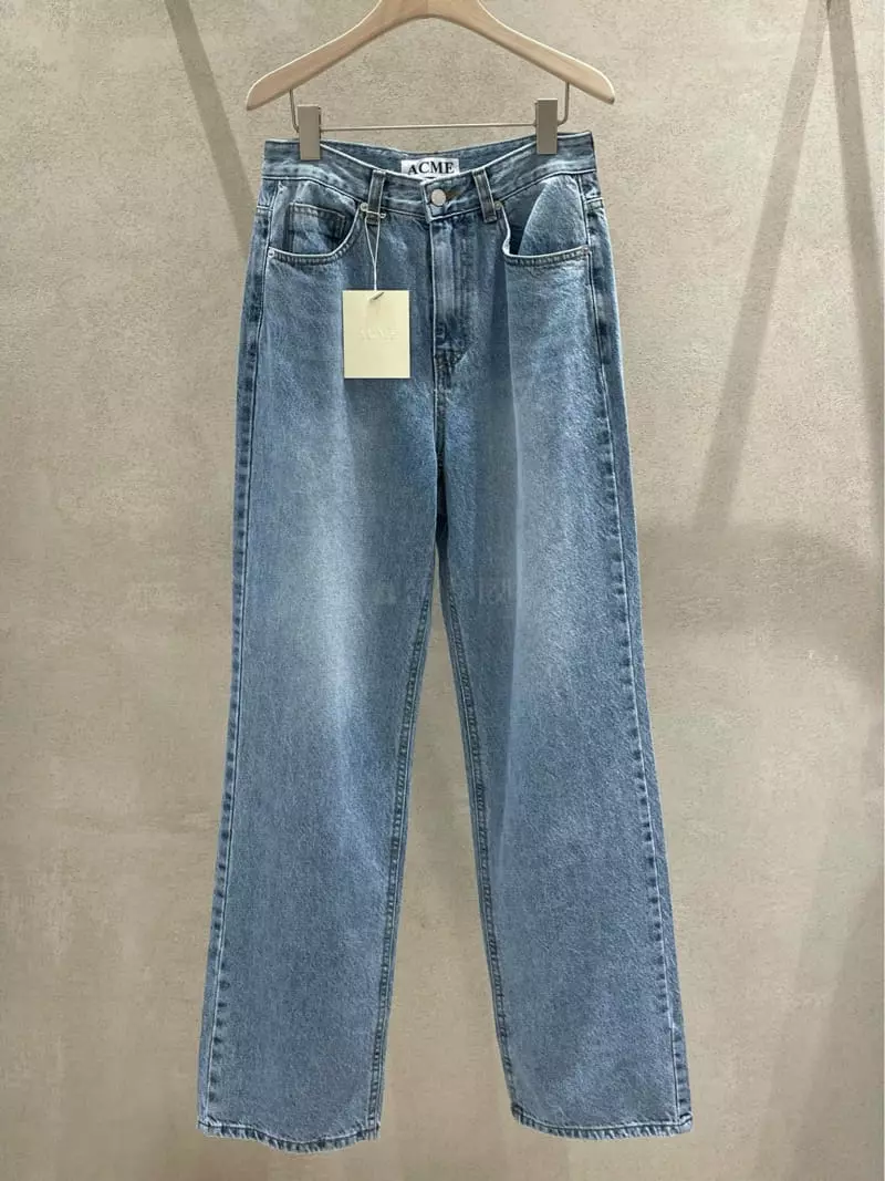Acme - Korean Women Fashion - #pursuepretty - Vintage Wide Panbts - 3