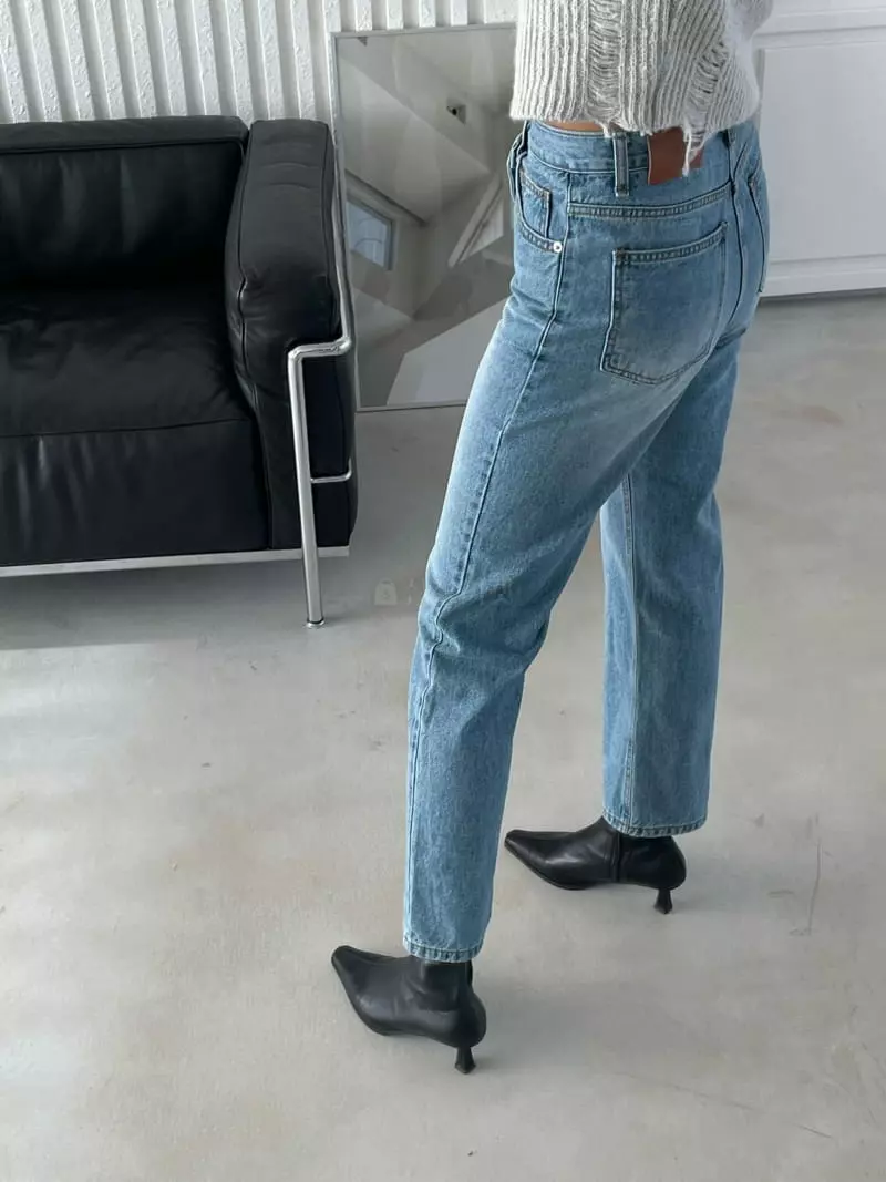 Acme - Korean Women Fashion - #restrostyle - Unbal Straight Pants - 7