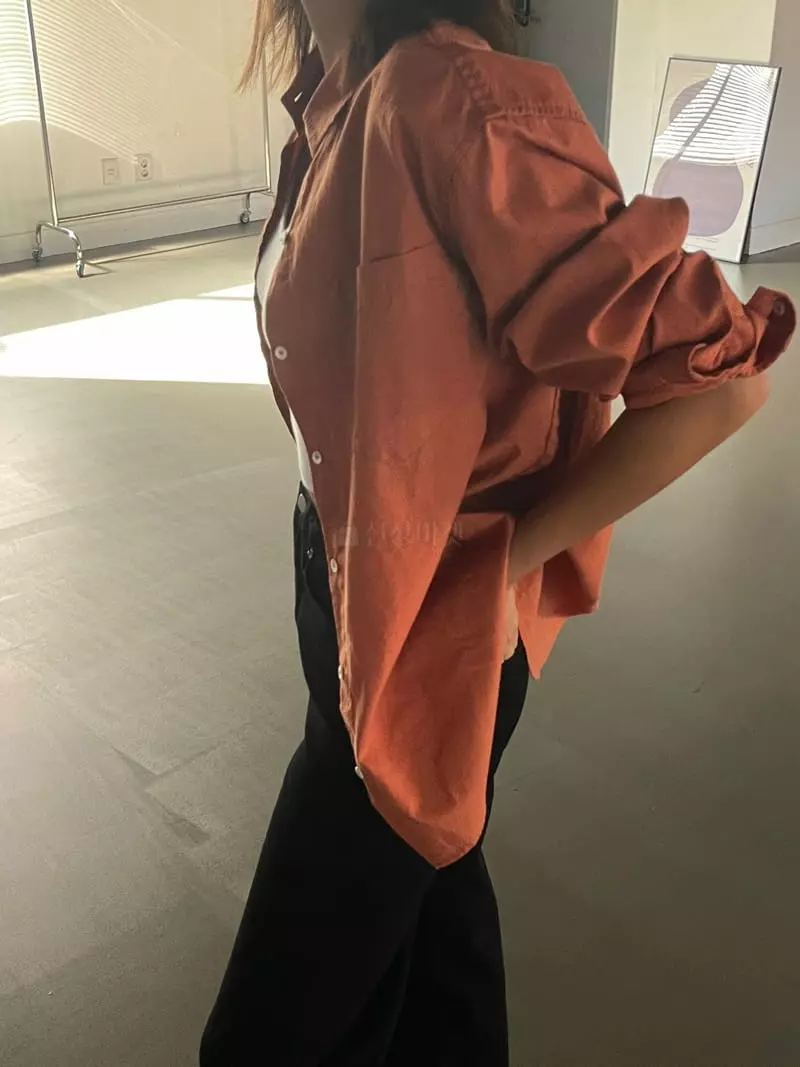 Acme - Korean Women Fashion - #restrostyle - Color Washing Shirt