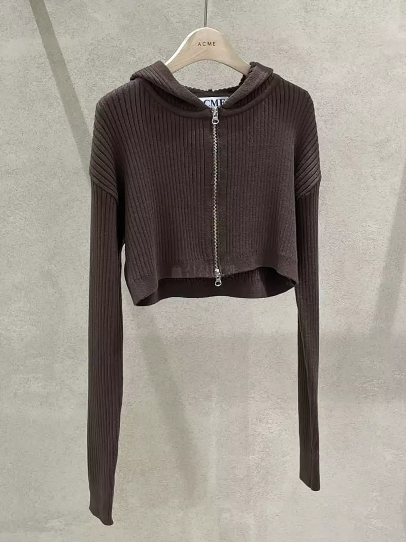 Acme - Korean Women Fashion - #thatsdarling - Hoody Zip-up - 8