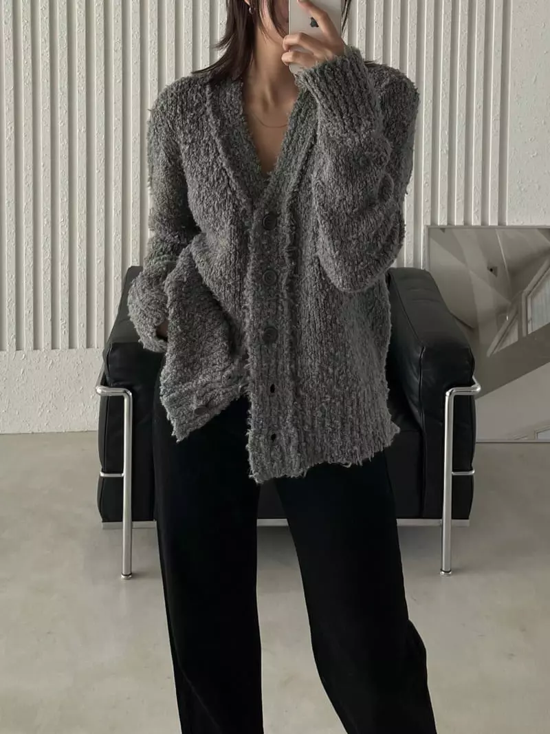 Acme - Korean Women Fashion - #vintageinspired - Vintage Cardigan - 7