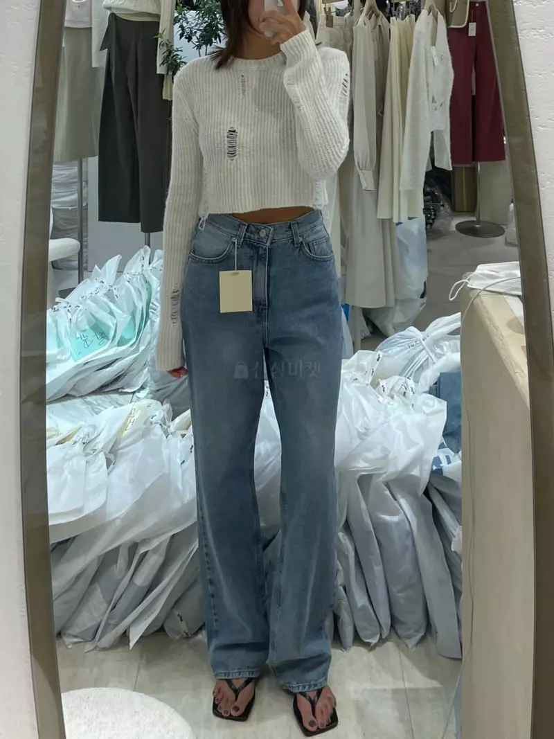 Acme - Korean Women Fashion - #vintagekidsstyle - Vintage Wide Panbts - 2