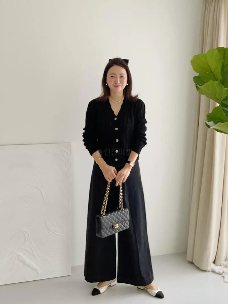 After Glow - Korean Women Fashion - #momslook - Daim o Hair Cardigan - 11