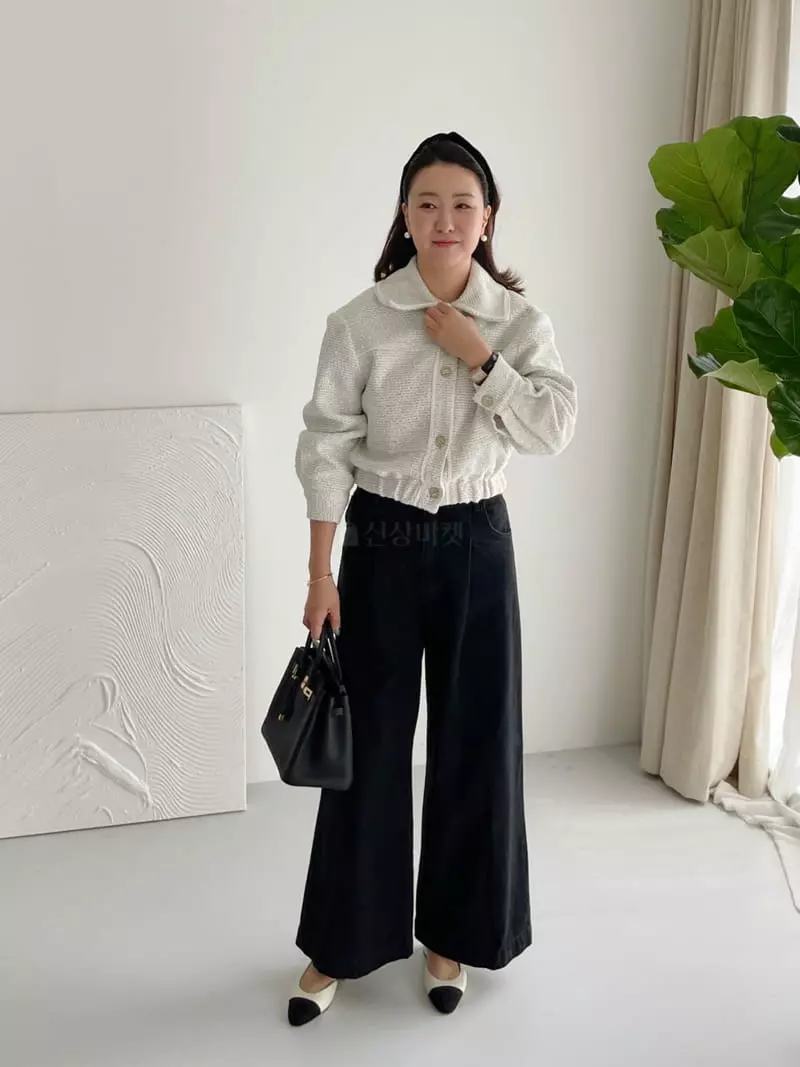 After Glow - Korean Women Fashion - #pursuepretty - Mos Twid Jacket - 5