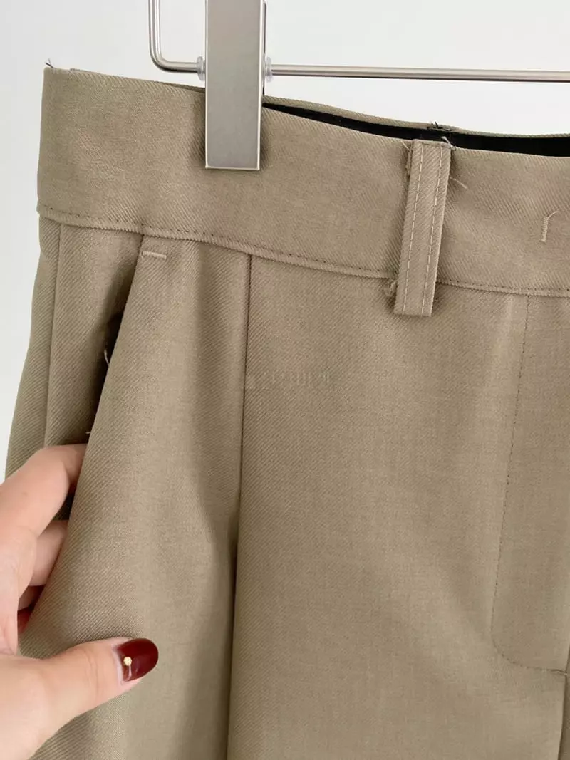 After Glow - Korean Women Fashion - #restrostyle - Tree Wide Pants