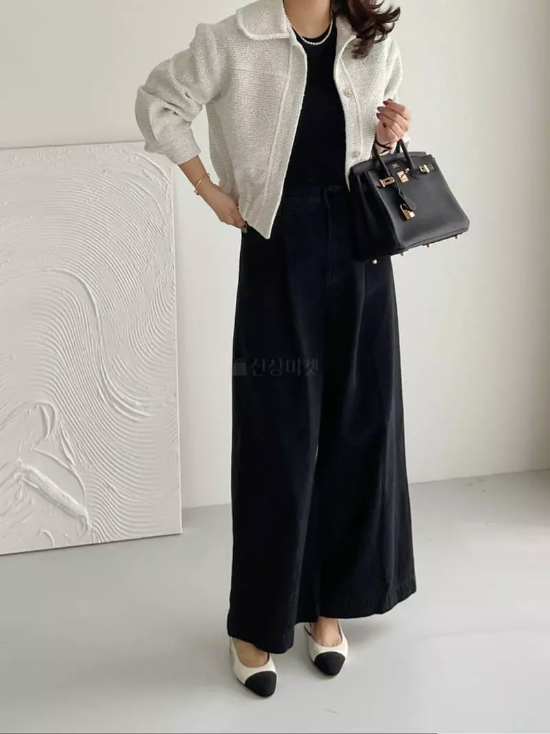 After Glow - Korean Women Fashion - #romanticstyle - Mos Twid Jacket - 7