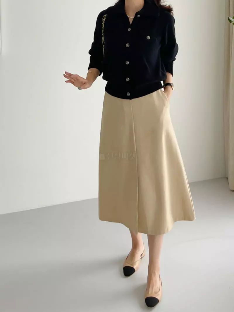 After Glow - Korean Women Fashion - #thatsdarling - Button Collar Jacket - 10