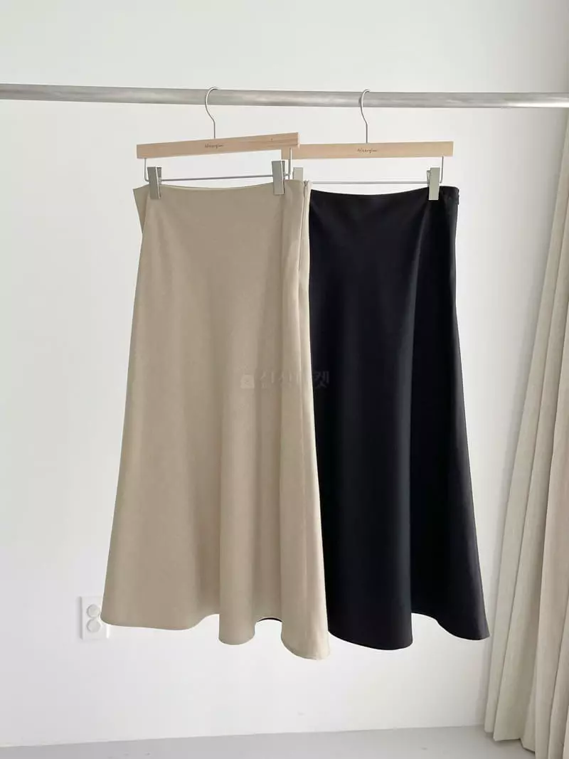 After Glow - Korean Women Fashion - #vintageinspired - Dear Whole Skirt