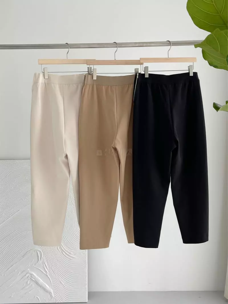 After Glow - Korean Women Fashion - #womensfashion - Two Way Banding Pants - 2