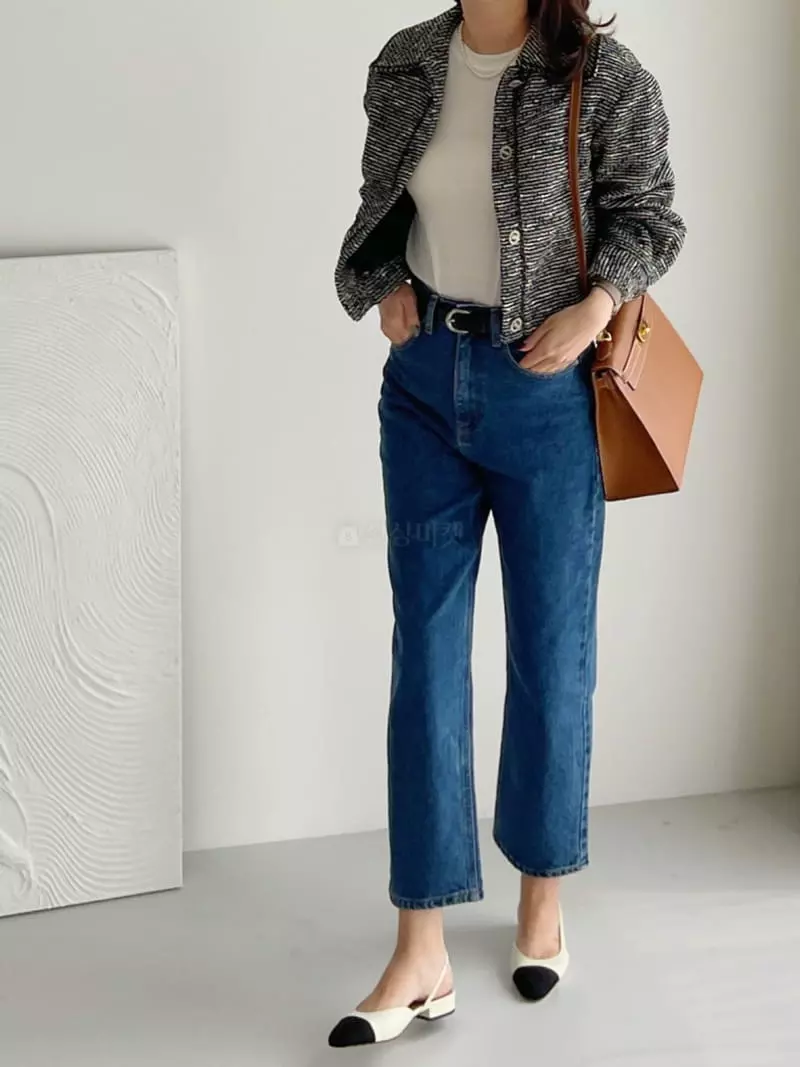 After Glow - Korean Women Fashion - #womensfashion - Mos Twid Jacket - 12
