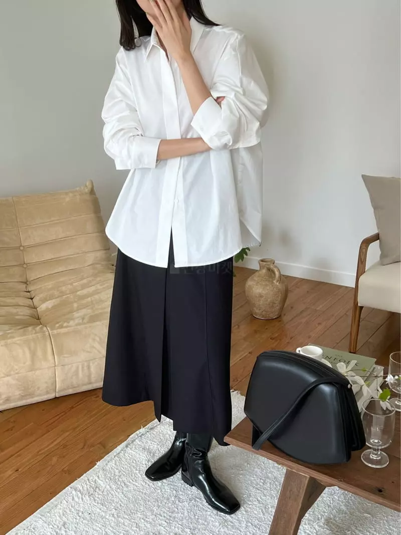 Alamode - Korean Women Fashion - #momslook - Folder Shirt - 2