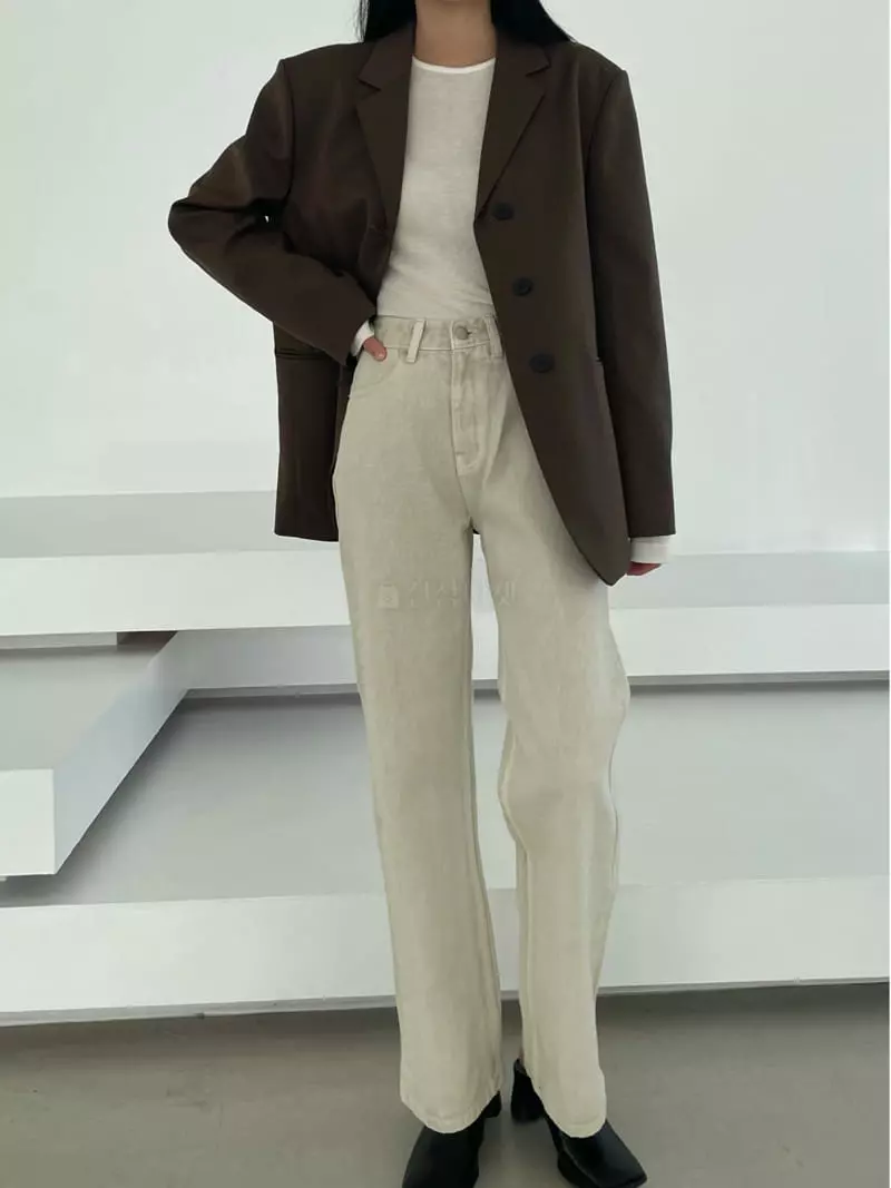 Alamode - Korean Women Fashion - #momslook - All Low Jacket