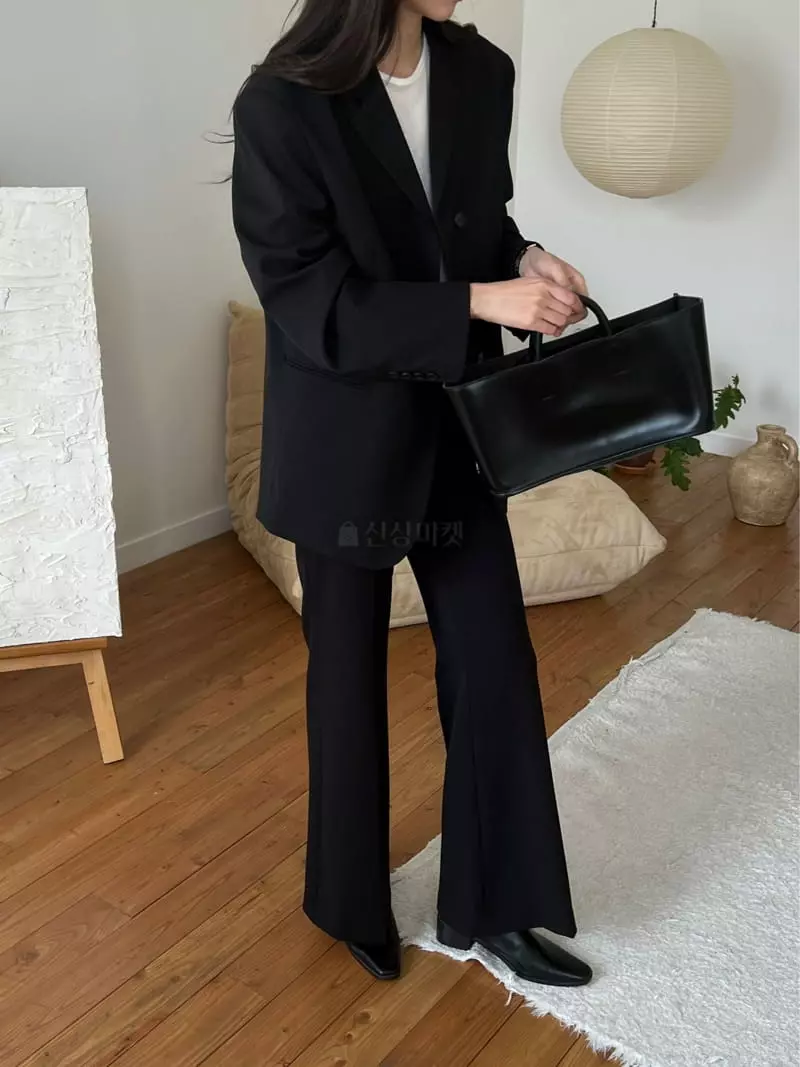 Alamode - Korean Women Fashion - #momslook - All Low Jacket - 3