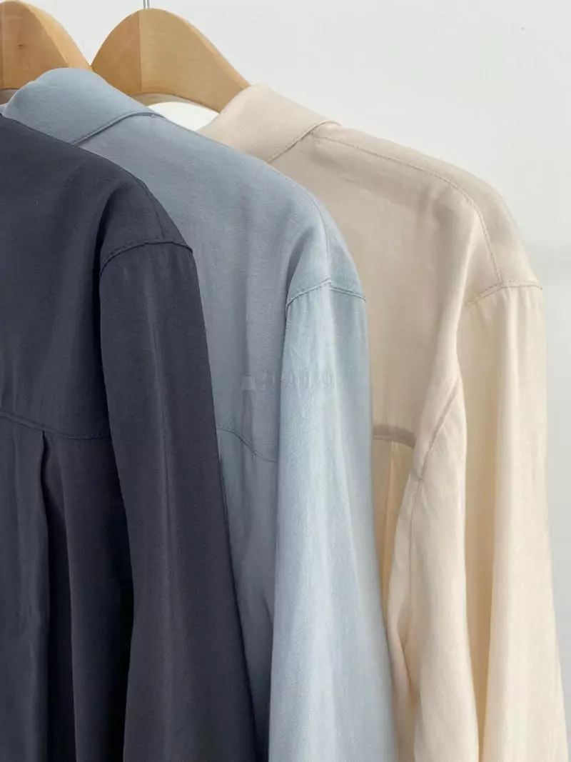 Alamode - Korean Women Fashion - #womensfashion - Open Blouse - 8