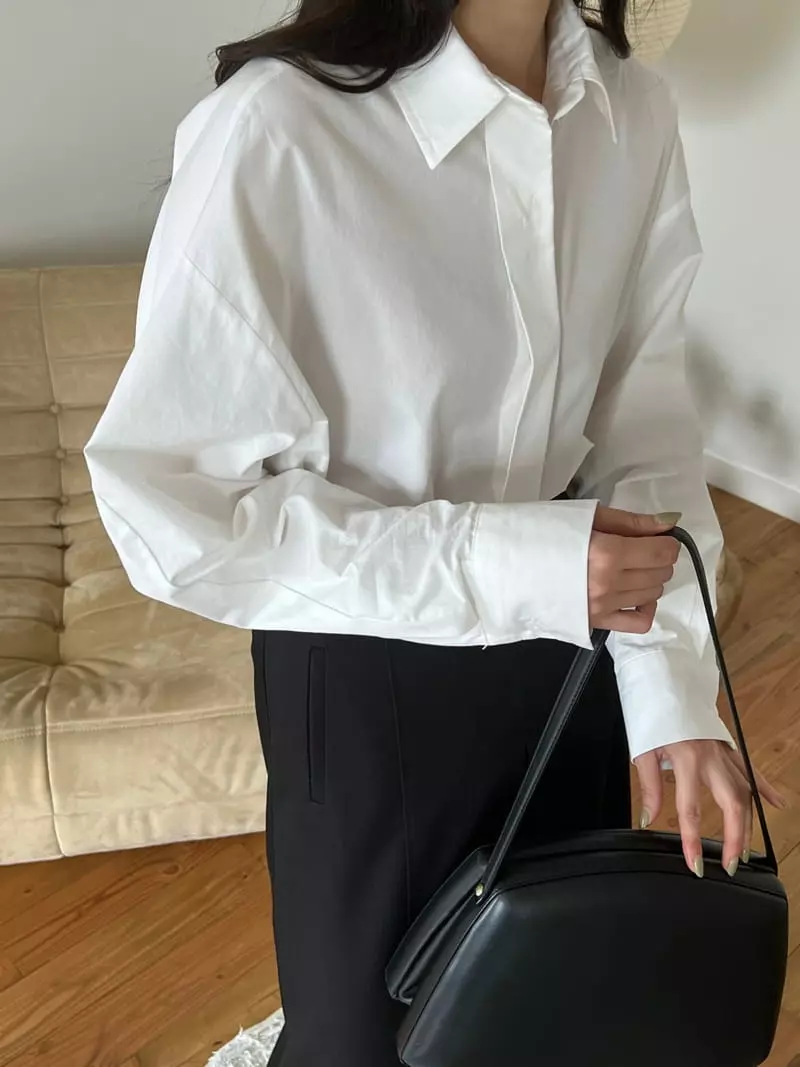 Alamode - Korean Women Fashion - #womensfashion - Folder Shirt