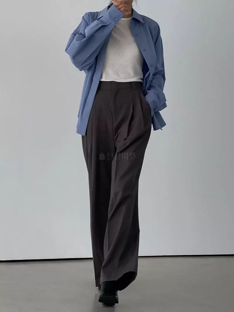 Alamode - Korean Women Fashion - #womensfashion - Folder Shirt - 5