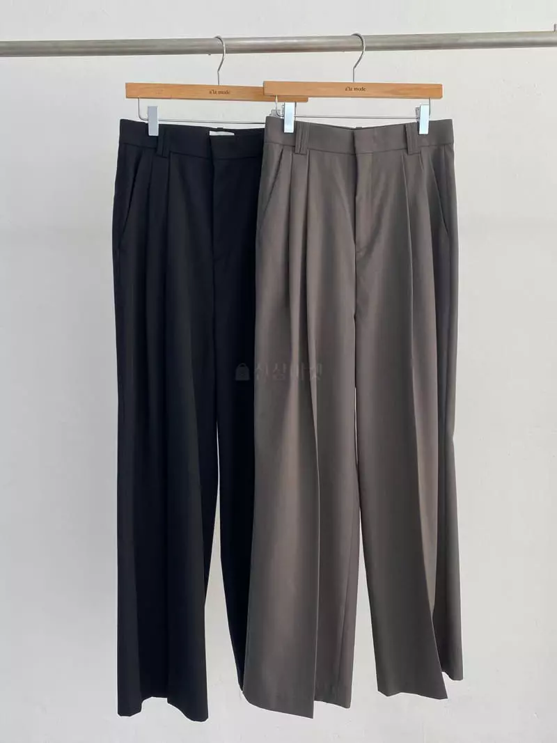 Alamode - Korean Women Fashion - #momslook - Low Pants - 4