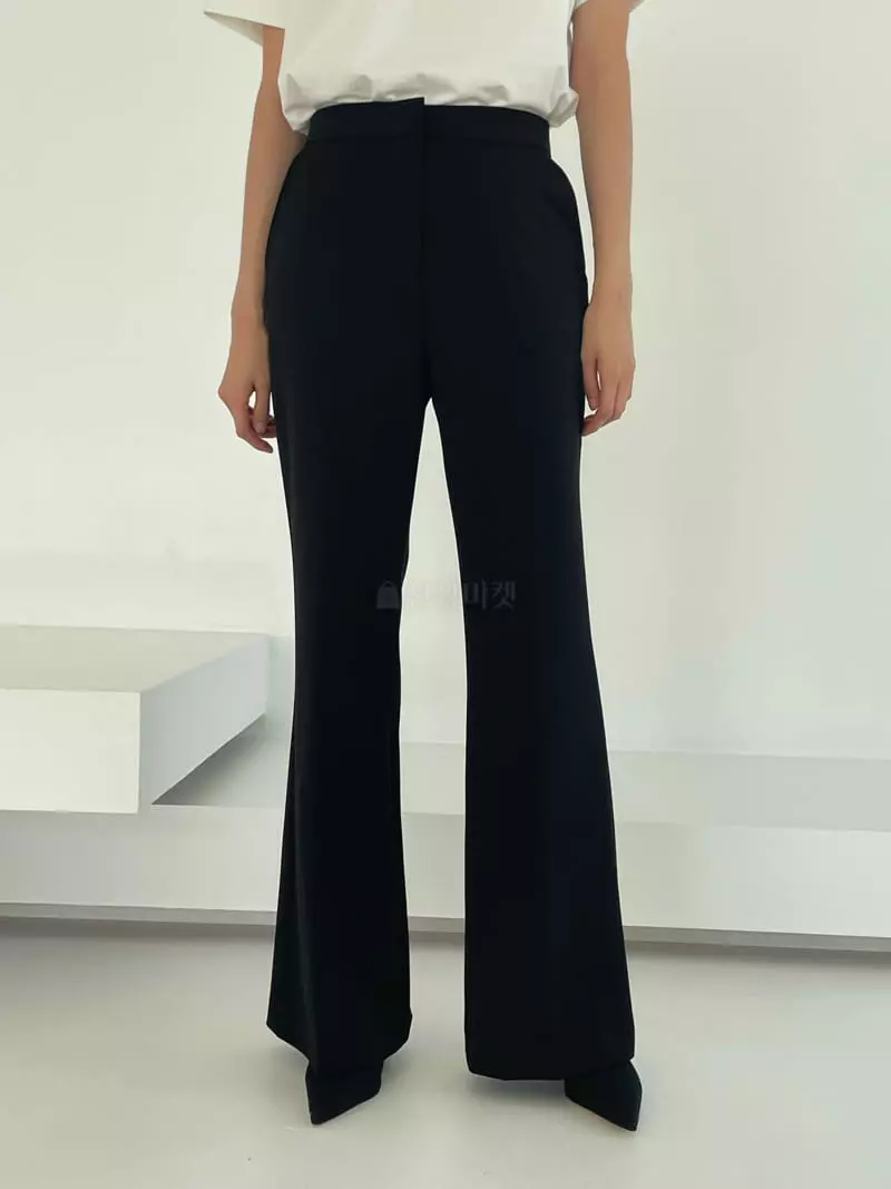 Alamode - Korean Women Fashion - #womensfashion - Bootscut Pants