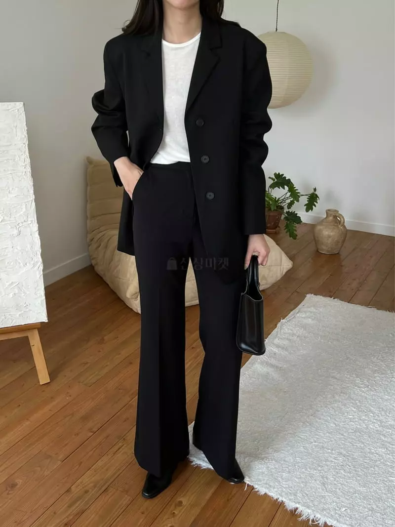 Alamode - Korean Women Fashion - #momslook - All Low Jacket - 4