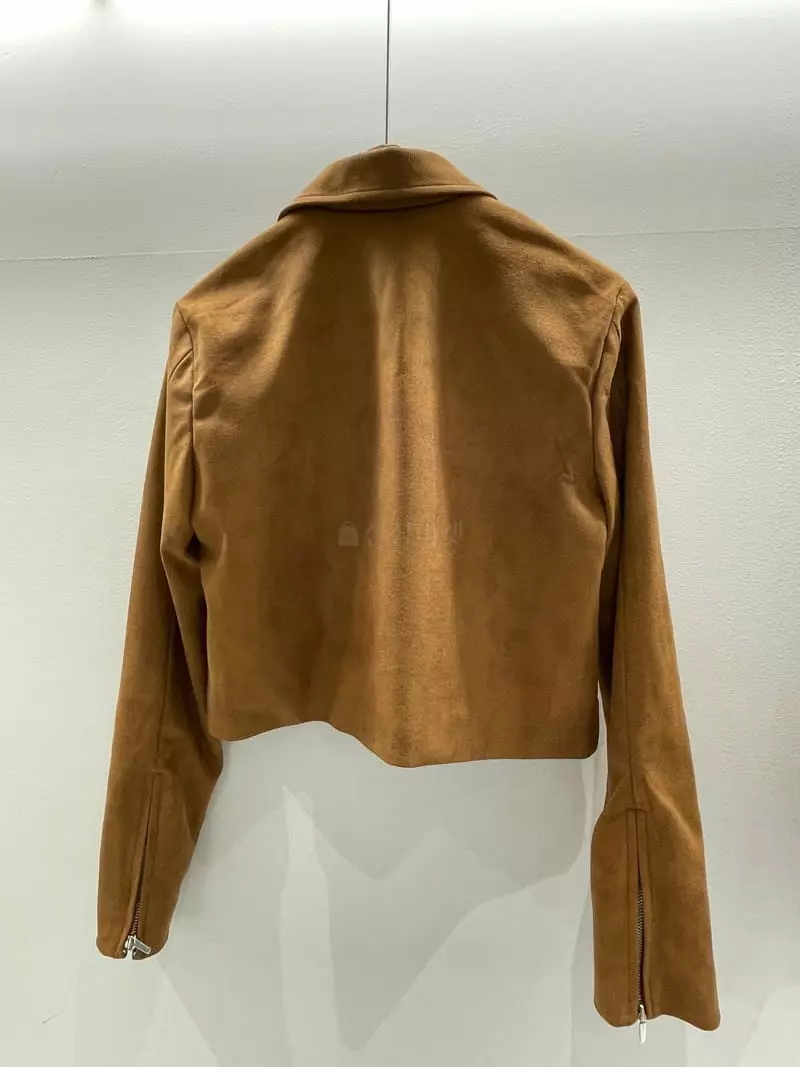 Alike - Korean Women Fashion - #momslook - Suede Short Jacket - 5