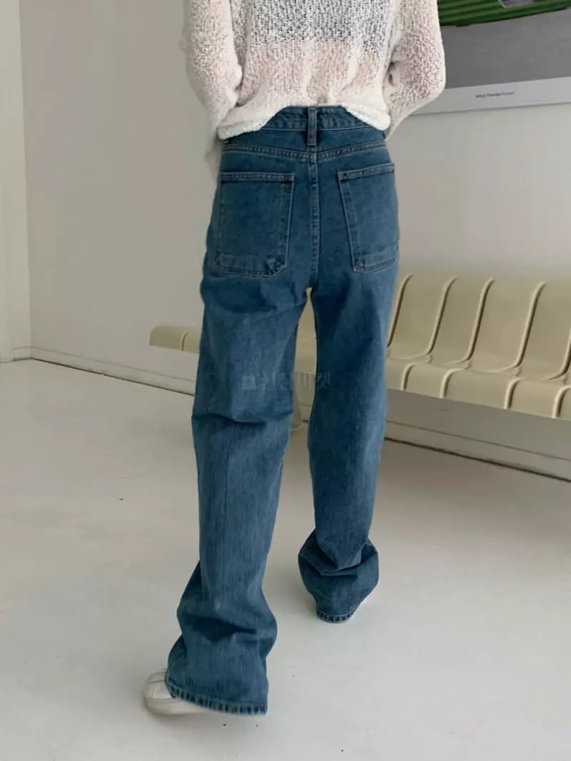 Alike - Korean Women Fashion - #momslook - Two Pocket Jeans - 5