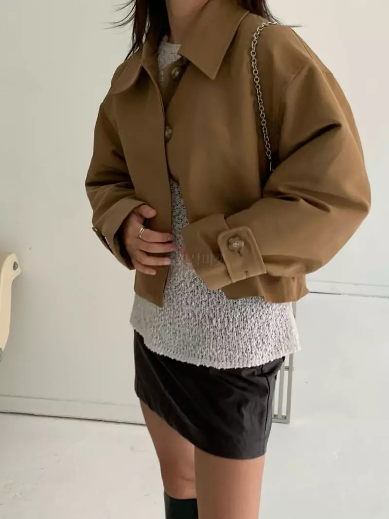 Alike - Korean Women Fashion - #momslook - Trench Short Jacket - 8