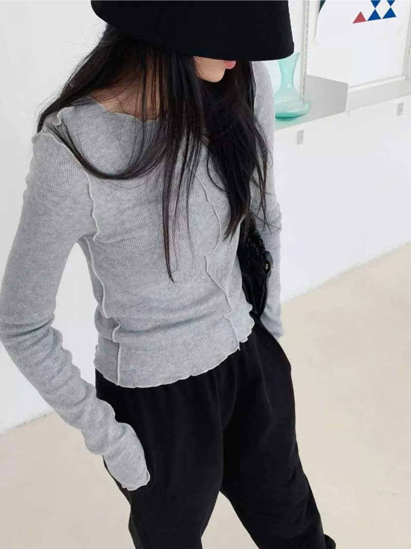 Alike - Korean Women Fashion - #womensfashion - Pego Tee - 4