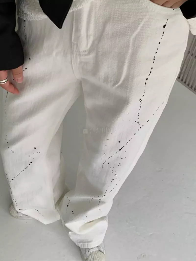 Alike - Korean Women Fashion - #momslook - Painting Pants