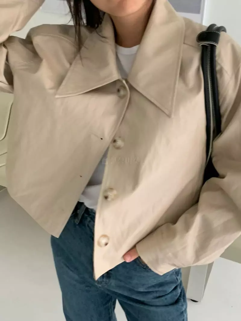 Alike - Korean Women Fashion - #womensfashion - Single Leather Jacket - 7