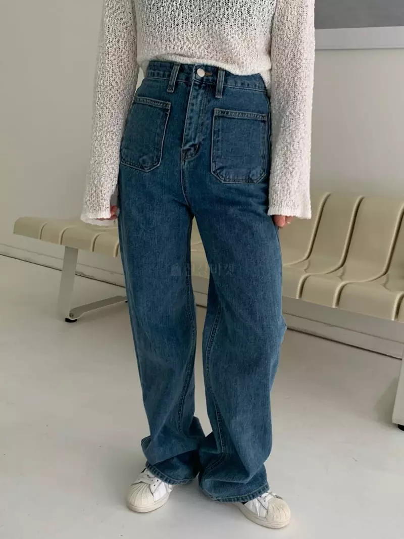 Alike - Korean Women Fashion - #womensfashion - Two Pocket Jeans - 6