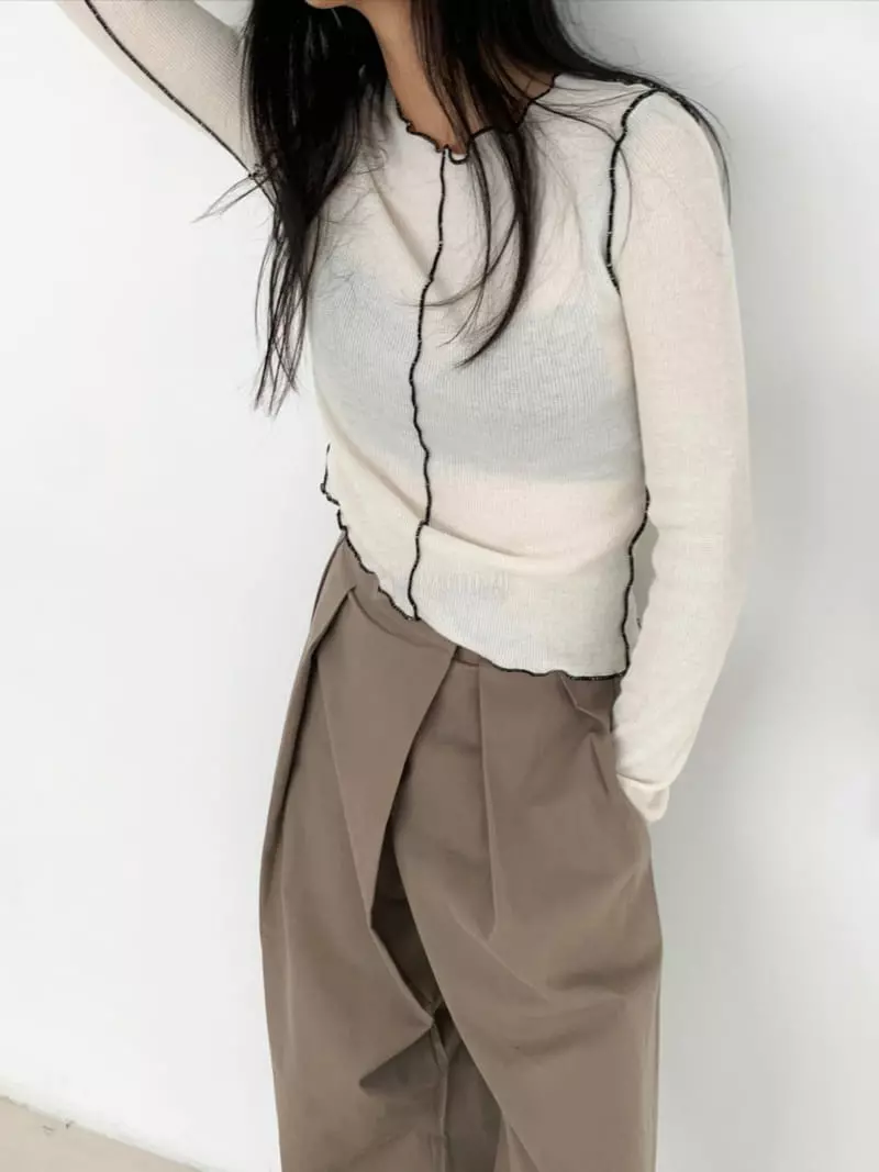 Alike - Korean Women Fashion - #womensfashion - Pego Tee - 3