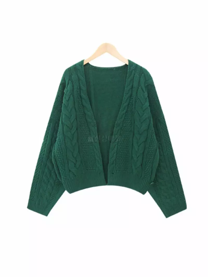 All Vibe - Korean Women Fashion - #momslook - Twist Cardigna - 10