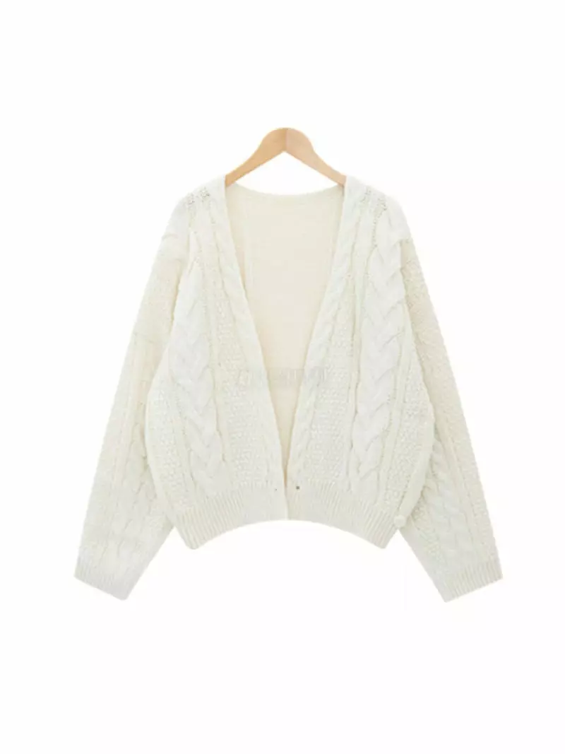 All Vibe - Korean Women Fashion - #momslook - Twist Cardigna - 8