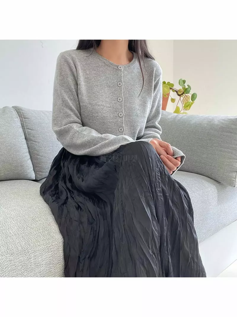 All Vibe - Korean Women Fashion - #shopsmall - Shinning Long Skirt - 8