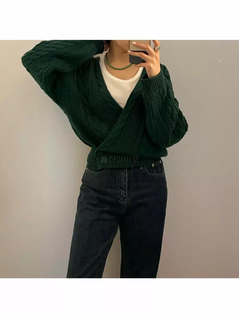 All Vibe - Korean Women Fashion - #shopsmall - Twist Cardigna - 5