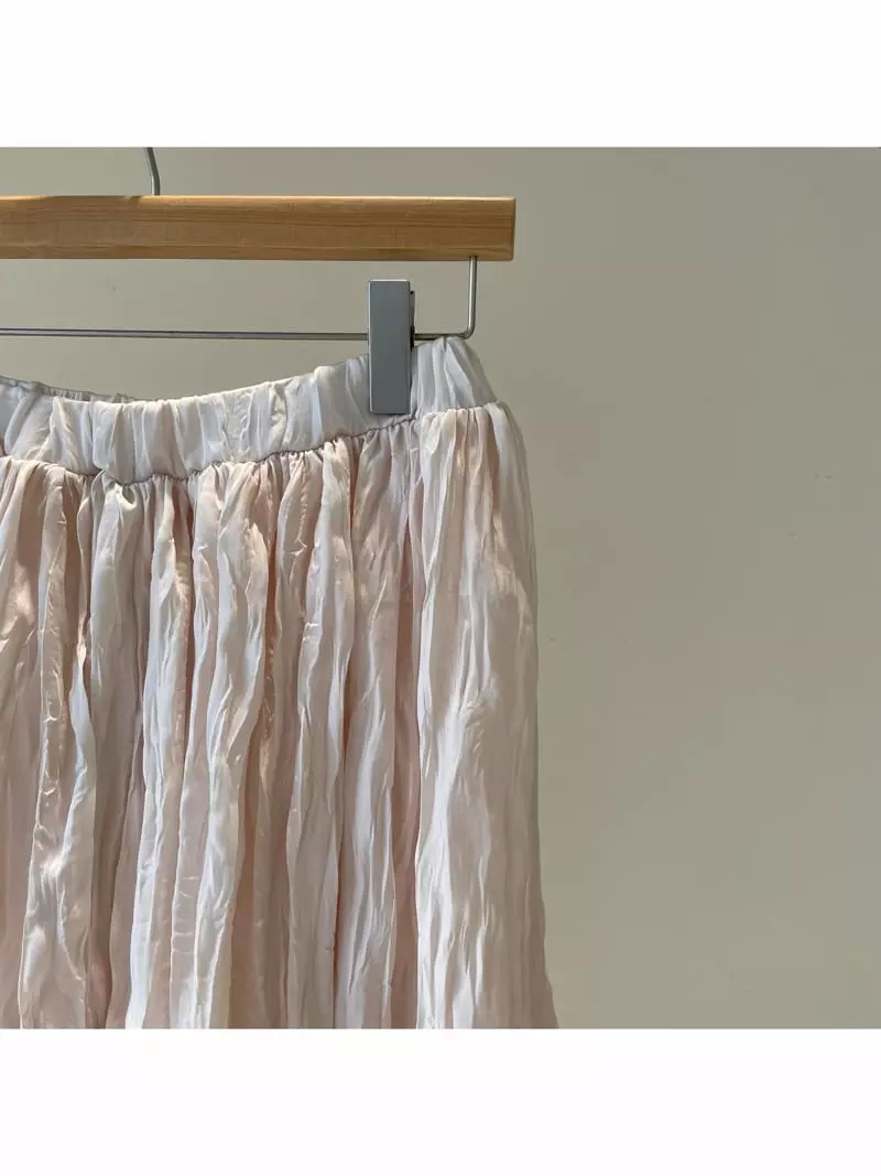 All Vibe - Korean Women Fashion - #thatsdarling - Shinning Long Skirt - 9