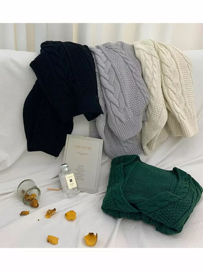 All Vibe - Korean Women Fashion - #thelittlethings - Twist Cardigna - 7