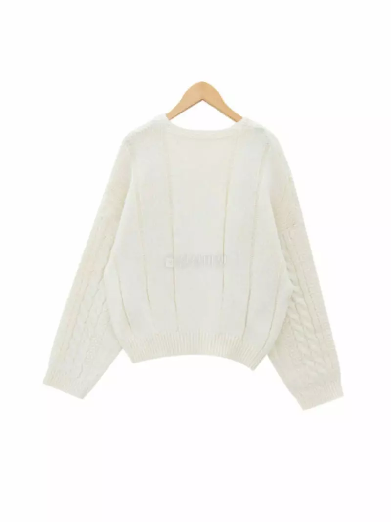 All Vibe - Korean Women Fashion - #womensfashion - Twist Cardigna - 9