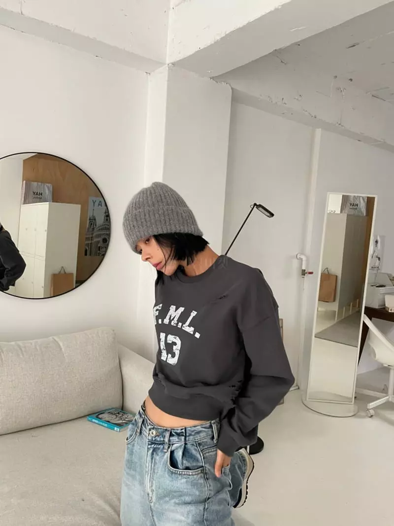 Almond Pepe - Korean Women Fashion - #momslook - 13 Sweatshirt - 10