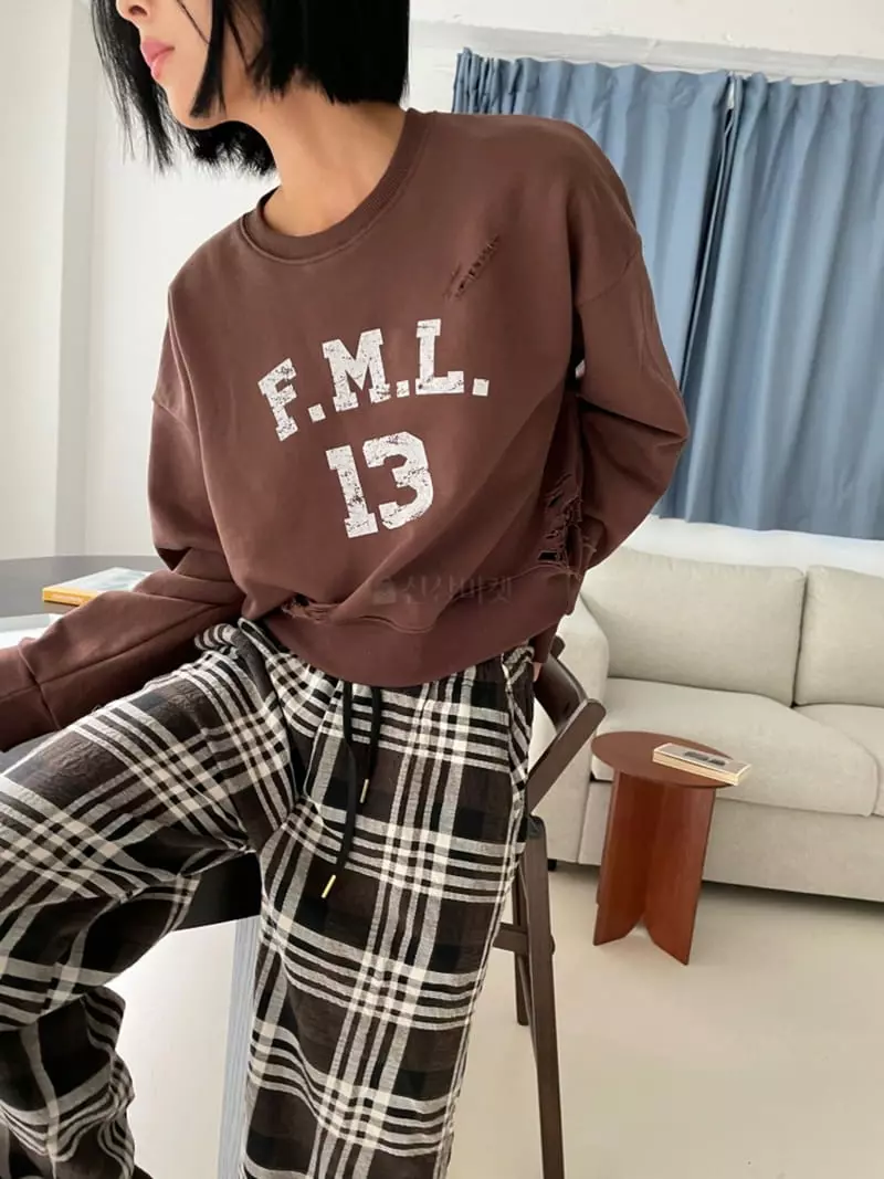 Almond Pepe - Korean Women Fashion - #momslook - 13 Sweatshirt - 12