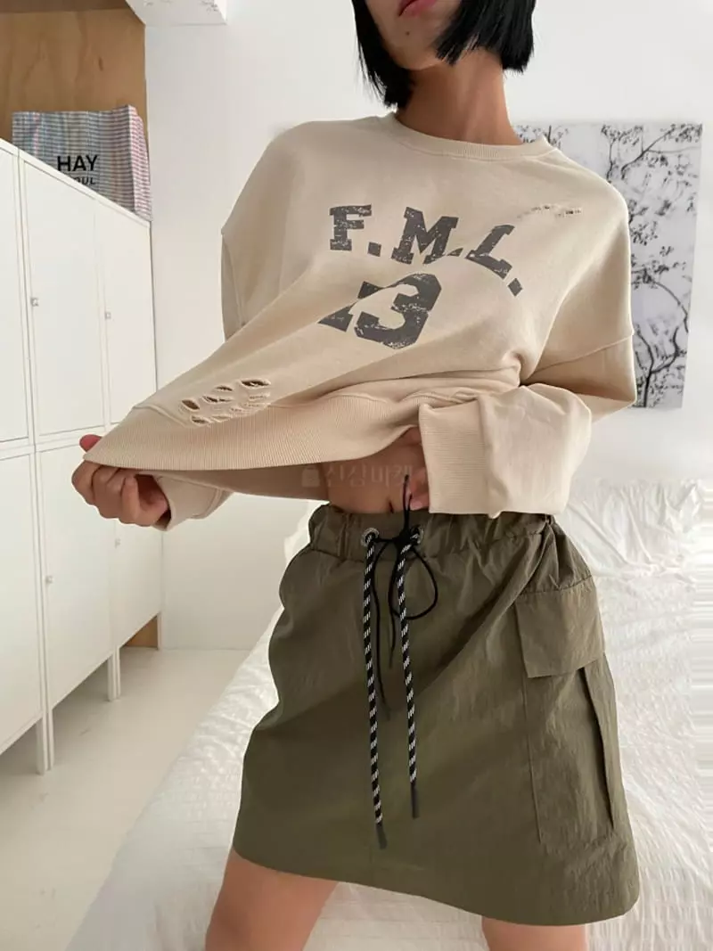 Almond Pepe - Korean Women Fashion - #momslook - 13 Sweatshirt - 2